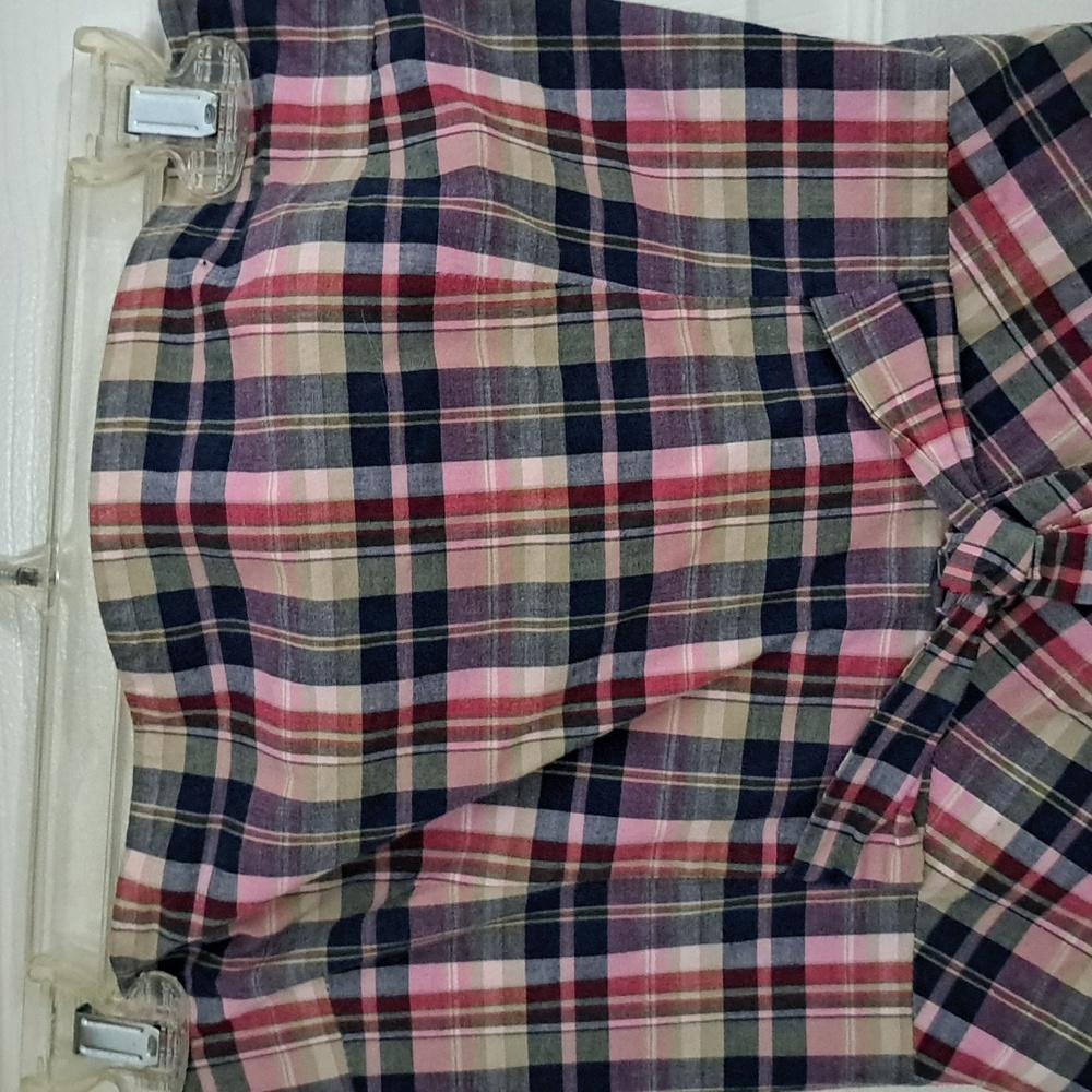 Bandeau Gingham Dress